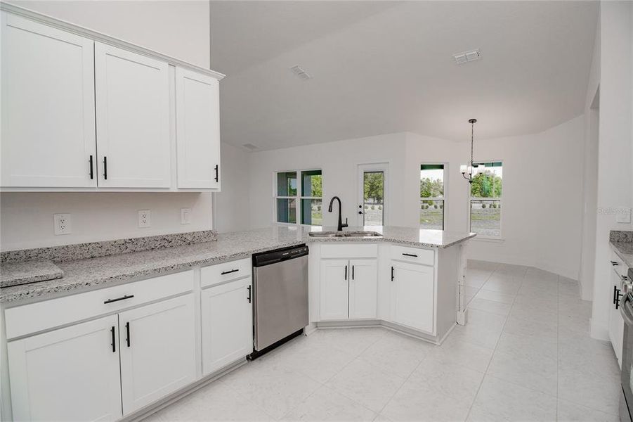 Furnished interior view inside a new home in Hickory Ridge Estates, Lake Wales (Image 12).