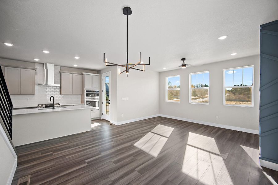 Spacious, unfurnished interior of a new home in Pony Park, Colorado Springs (Image 21). Spacious, unfurnished interior of a new home in Pony Park, Colorado Springs (Image 21).