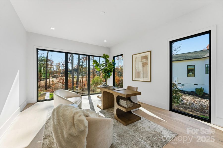 Furnished interior view inside a new home in , Matthews (Image 41).