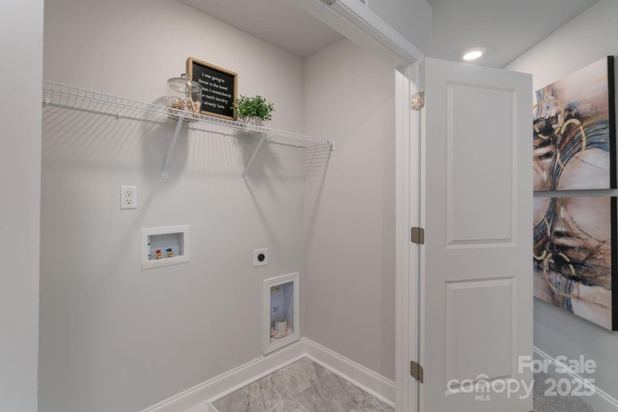 Furnished interior view inside a new home in Pine Trace, Gastonia (Image 22).