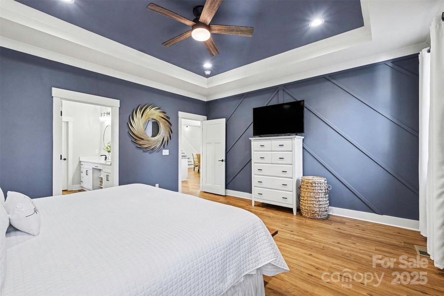 Furnished interior view inside a new home in , Clover (Image 18).