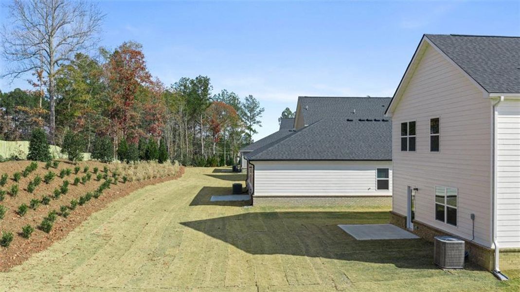 Exterior details and patio area of a home in Willowbrook, Winder (Image 21).