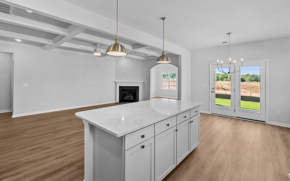 Furnished interior view inside a new home in Fieldstone, Lexington (Image 13).