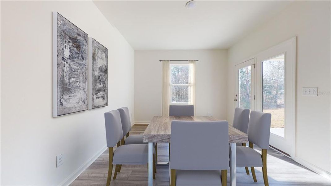 Furnished interior view inside a new home in Vista Walk, Dade City (Image 6). Furnished interior view inside a new home in Vista Walk, Dade City (Image 6).