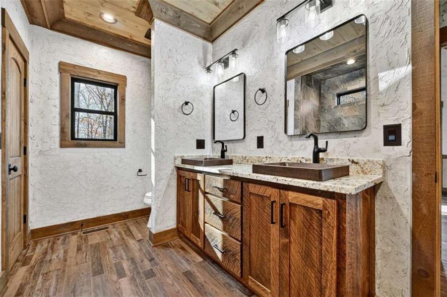 Furnished interior view inside a new home in , Ellijay (Image 14).