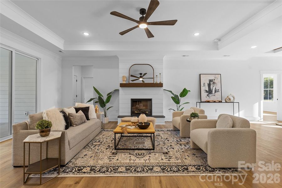 Furnished interior view inside a new home in , Midland (Image 5).