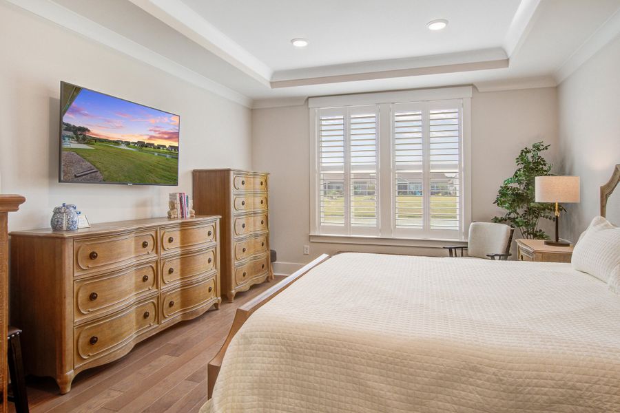 Furnished interior view inside a new home in , Summerville (Image 29).