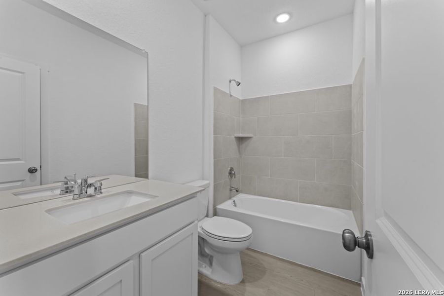 Furnished interior view inside a new home in Brookmill, San Antonio (Image 7).