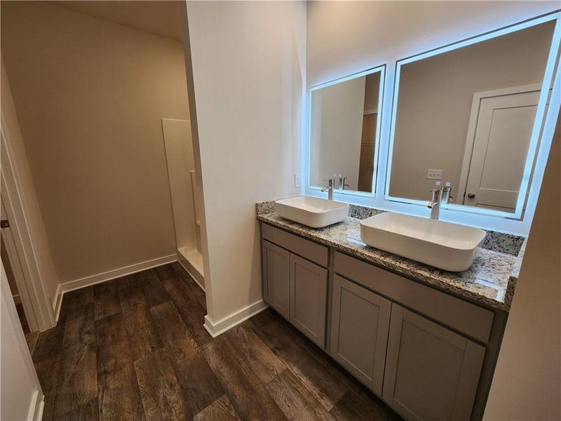 Furnished interior view inside a new home in Southern Hills, McDonough (Image 9). Furnished interior view inside a new home in Southern Hills, McDonough (Image 9).