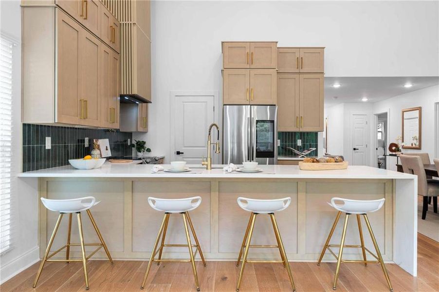 Furnished interior view inside a new home in , Decatur (Image 17).