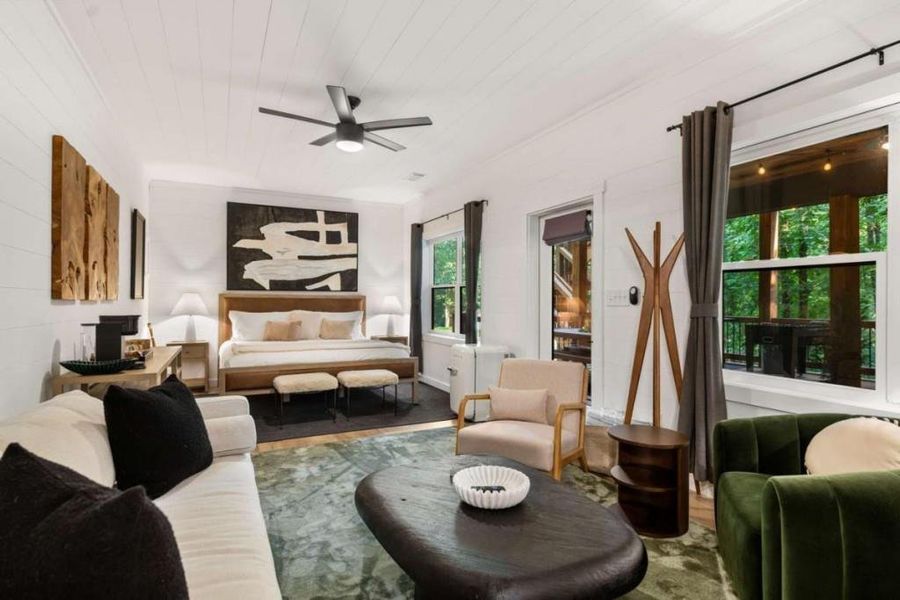 Furnished interior view inside a new home in , Morganton (Image 45).