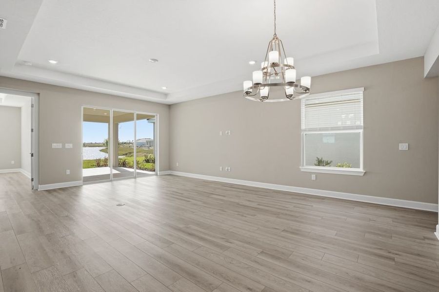 Representative unfurnished interior of a home built from the Barletta by Taylor Morrison in Coasterra Community Group Page, Palmetto (Image 20).