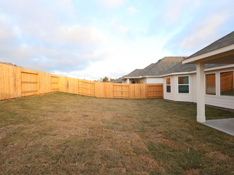 Exterior details and patio area of a home in Lone Star Landing, Montgomery (Image 4).