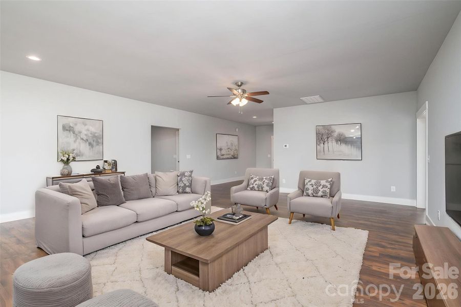 Furnished interior view inside a new home in , Maiden (Image 10).