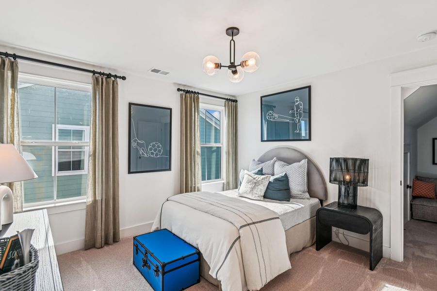 Furnished interior view inside a new home in , Moncks Corner (Image 6). Furnished interior view inside a new home in , Moncks Corner (Image 6).