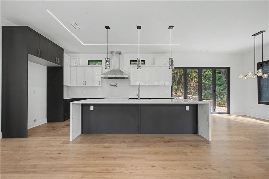 Furnished interior view inside a new home in , Atlanta (Image 3).