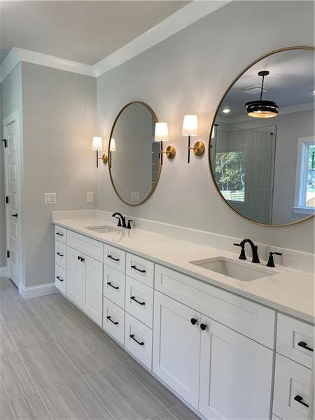 Furnished interior view inside a new home in , Marietta (Image 18). Furnished interior view inside a new home in , Marietta (Image 18).