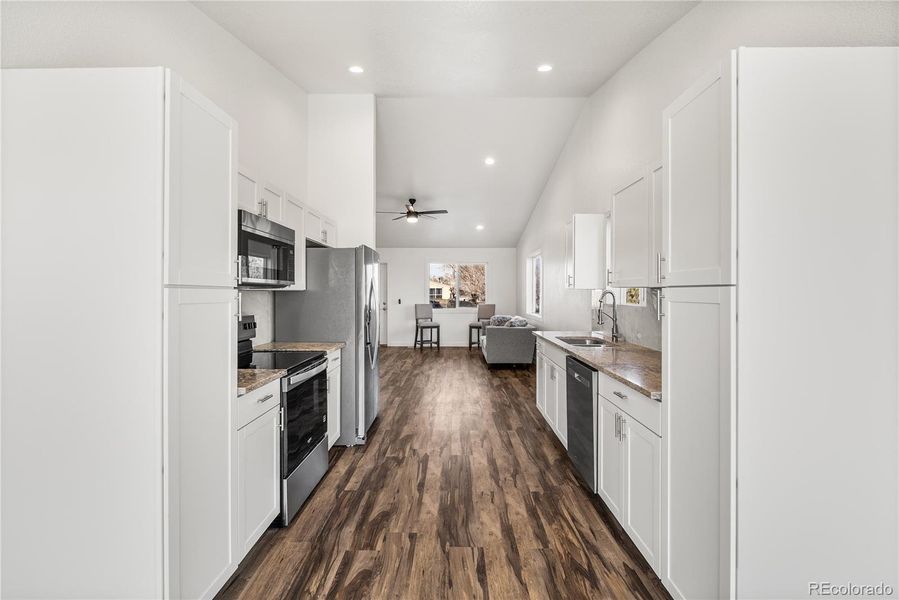 Furnished interior view inside a new home in , Pueblo (Image 7).