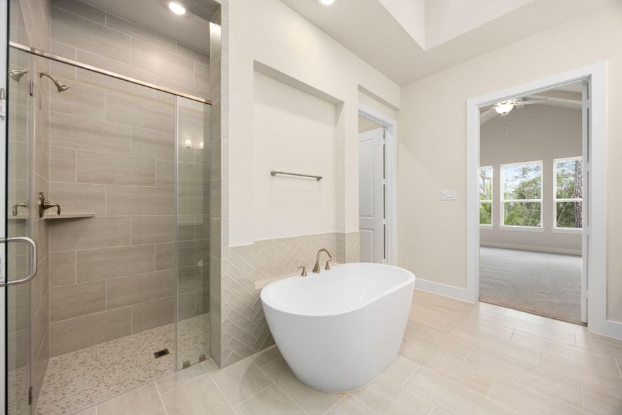 Furnished interior view inside a new home in Audubon 60’s, Magnolia (Image 13).