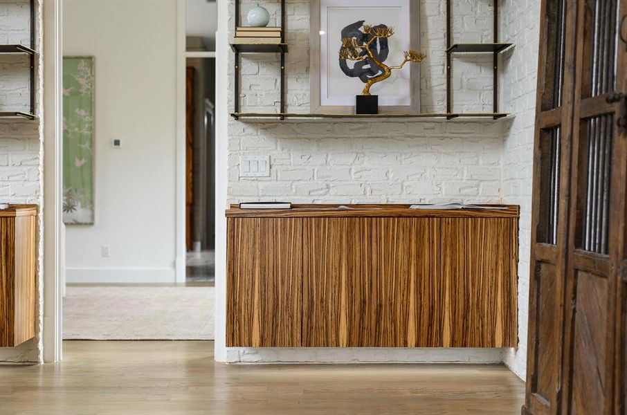 Close-up of interior finishes inside a home in , Dallas (Image 20).