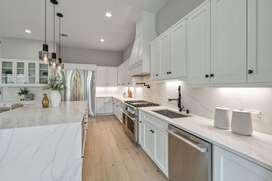 Furnished interior view inside a new home in , Houston (Image 33).