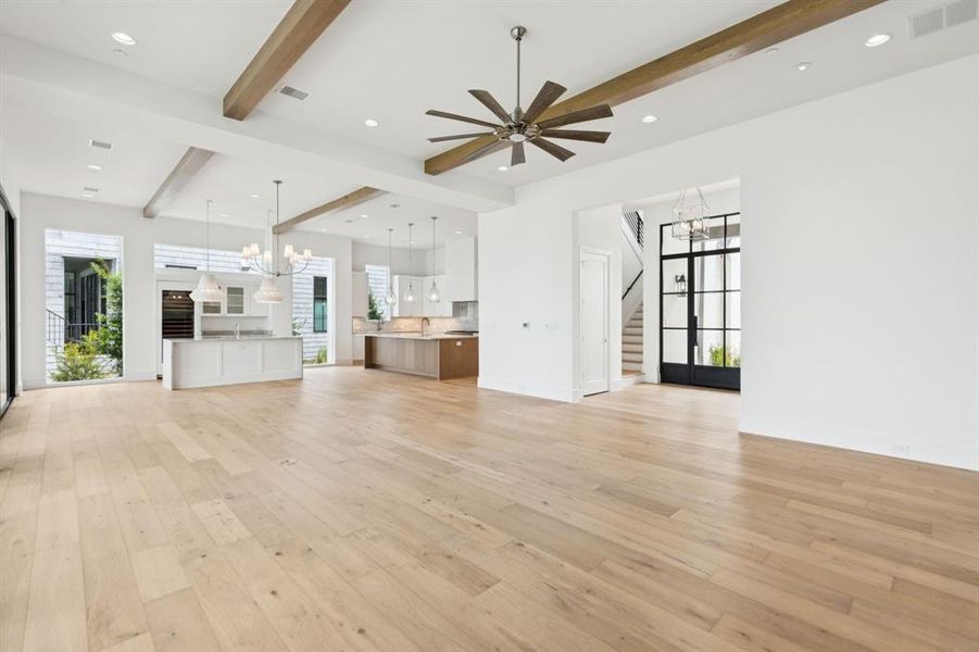 Furnished interior view inside a new home in , Malakoff (Image 27). Furnished interior view inside a new home in , Malakoff (Image 27).