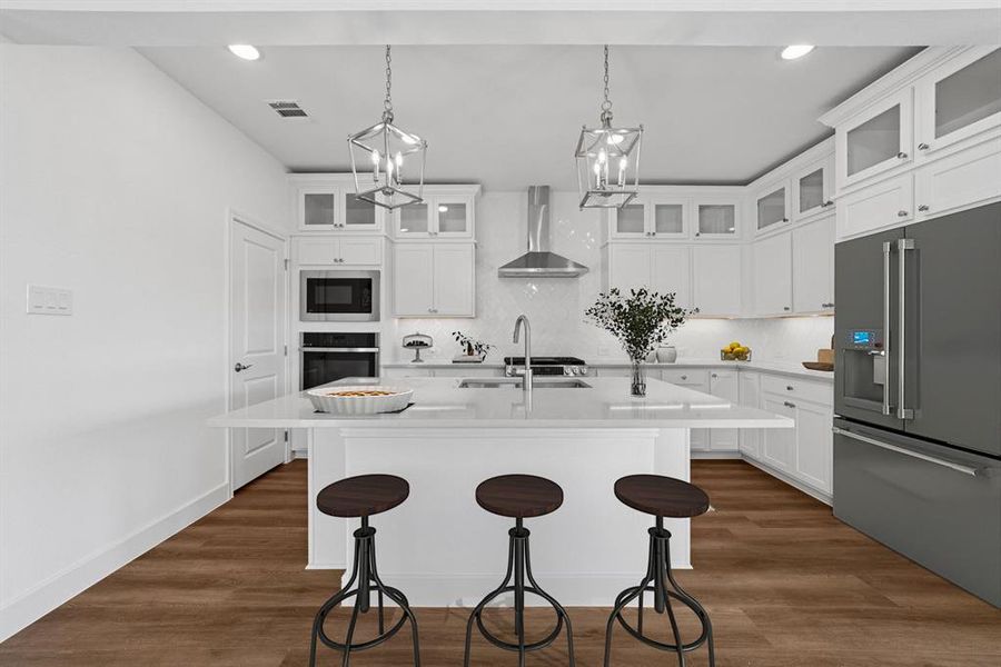 Furnished interior view inside a new home in Heritage Ranch, Sherman (Image 20).