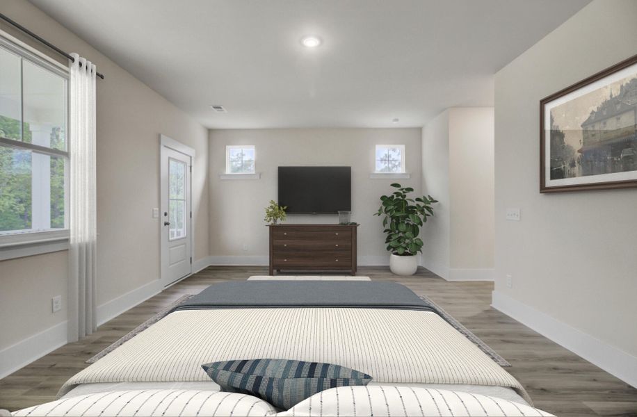 Furnished interior view inside a new home in Indigo Grove Single Family Homes, Johns Island (Image 12).