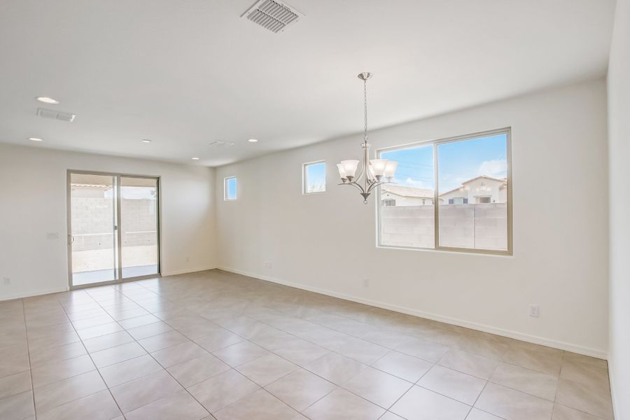 Representative unfurnished interior of a home built from the Castillo Series - Bluebell by Brightland Homes in Castillo at Anderson Parc, Buckeye (Image 19).