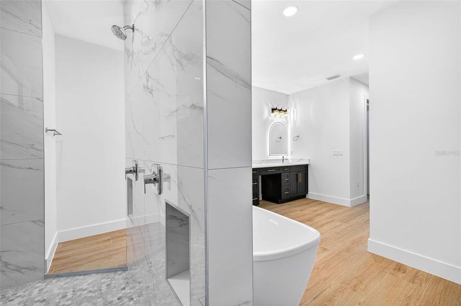 Furnished interior view inside a new home in , Cape Coral (Image 13). Furnished interior view inside a new home in , Cape Coral (Image 13).