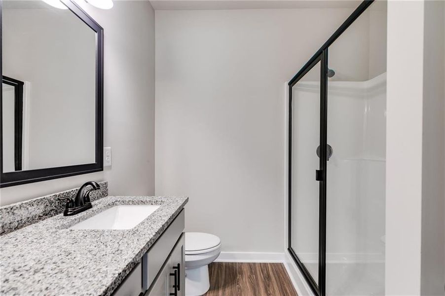 Furnished interior view inside a new home in , Buchanan (Image 9).