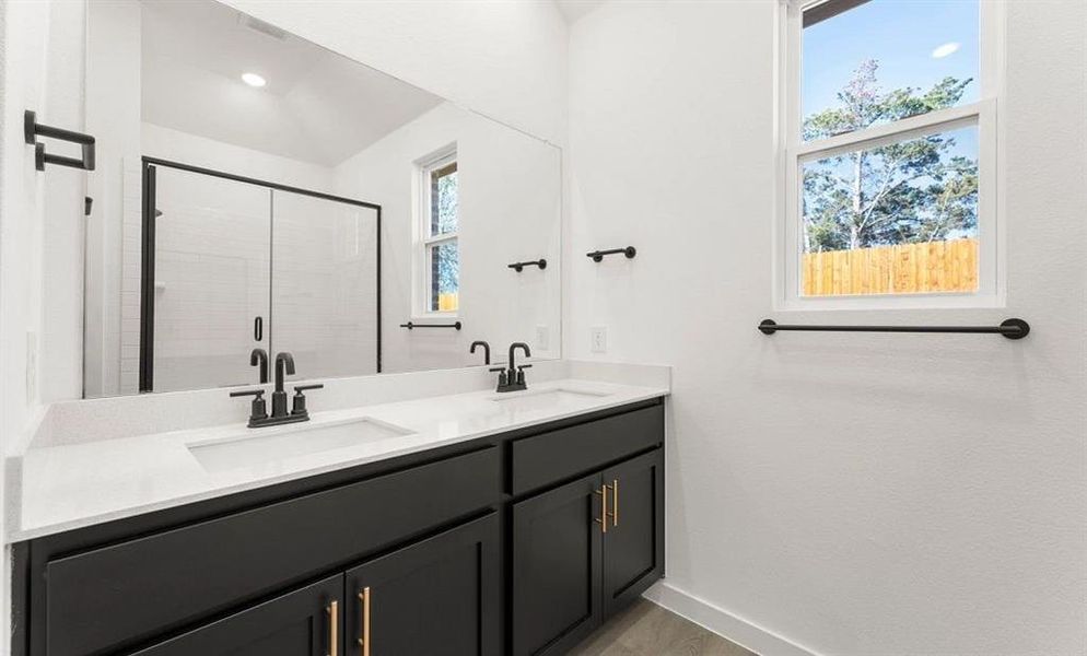 Primary Bathroom featuring the Noir Collection