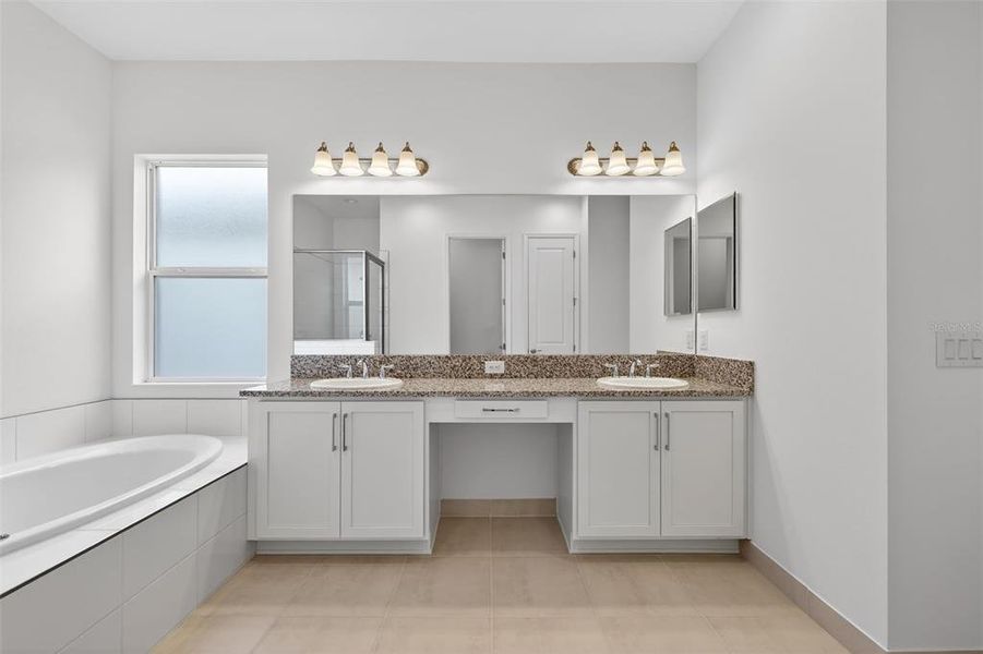 Furnished interior view inside a new home in Winding Ridge, Wesley Chapel (Image 12).