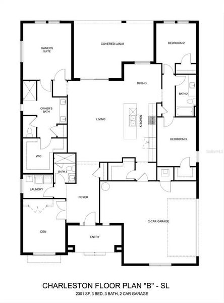 2D floor plan layout of this home in , Hernando, FL (Image 3). 2D floor plan layout of this home in , Hernando, FL (Image 3).