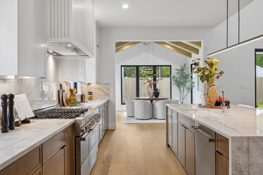 Furnished interior view inside a new home in , Houston (Image 11).