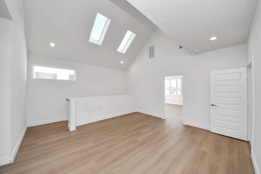 Upstairs gameroom Upstairs gameroom