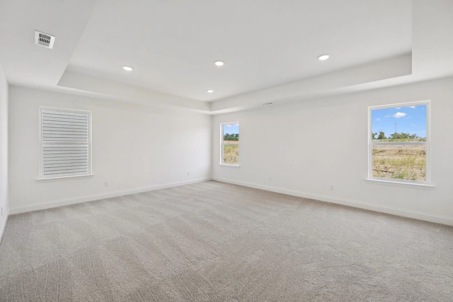 Primary Bedroom | For representation purposes only. Options and layout may vary by community and home plan.