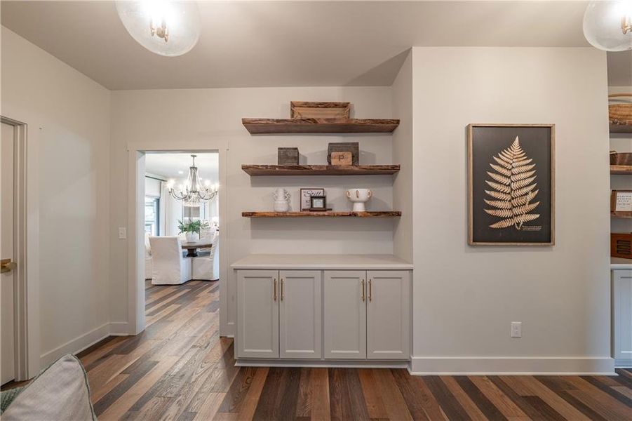 Furnished interior view inside a new home in , Canton (Image 24).