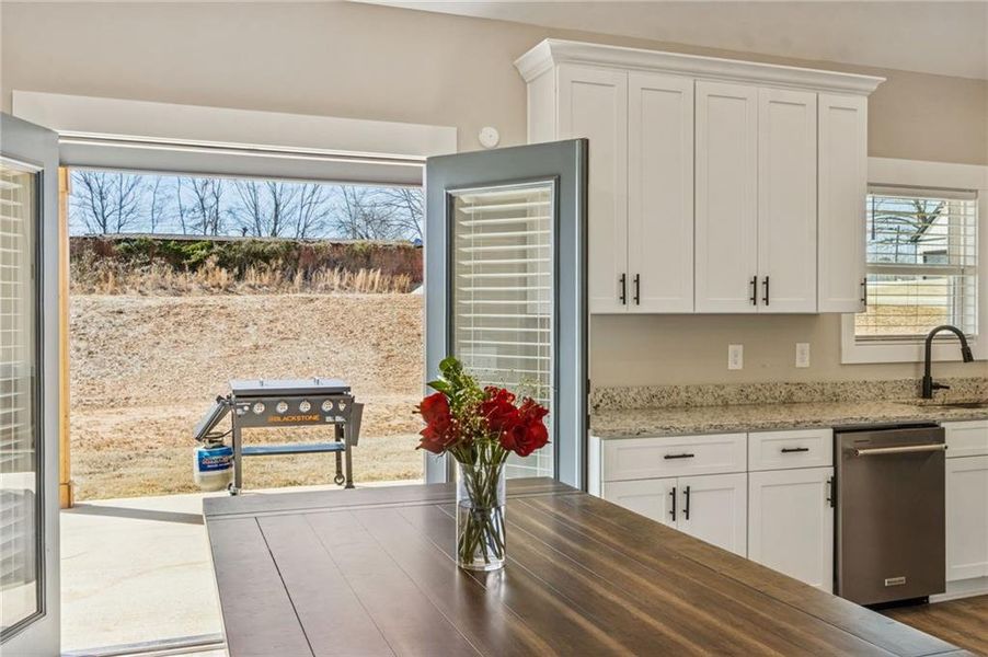 Furnished interior view inside a new home in , Maysville (Image 18).
