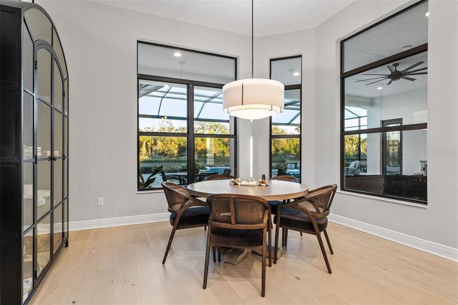 Furnished interior view inside a new home in , Sarasota (Image 18).