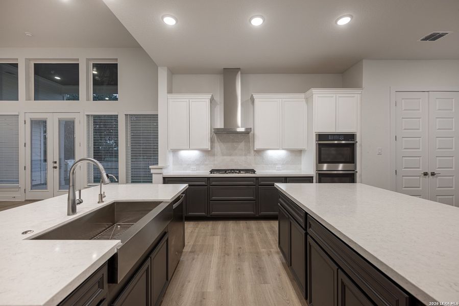 Furnished interior view inside a new home in Mesa Western, Cibolo (Image 4).