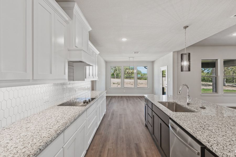 Representative furnished interior of a home built from the The Harper by Doug Parr Custom Homes in Spring Valley Ranch, Paradise (Image 8).
