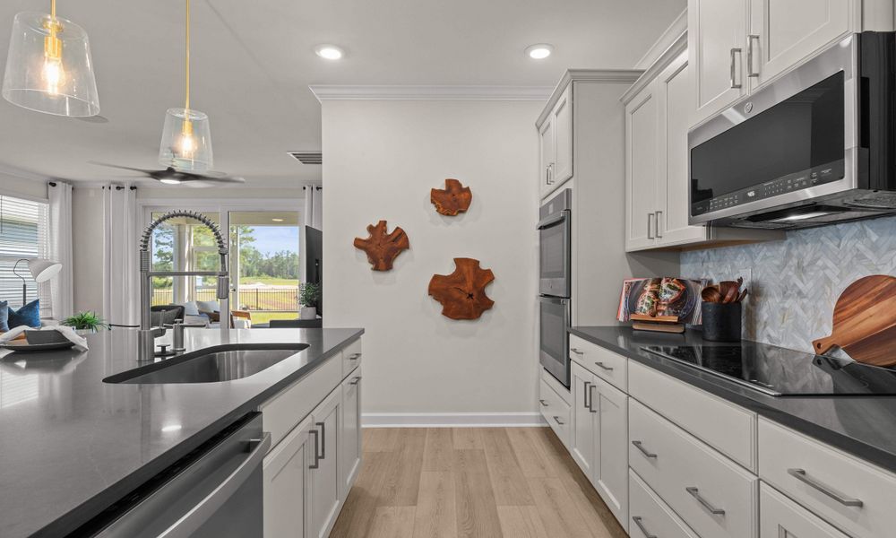 Representative furnished interior of a home built from the The Hibiscus by Chesapeake Homes in Traditions at Carolina Forest, Myrtle Beach (Image 9).