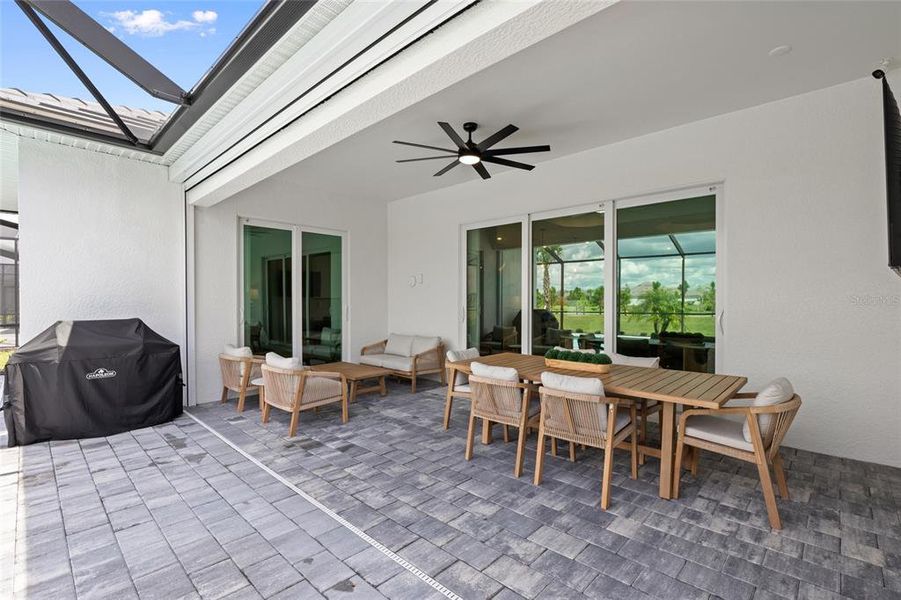 Exterior details and patio area of a home in Webbs Reserve, Punta Gorda (Image 23). Exterior details and patio area of a home in Webbs Reserve, Punta Gorda (Image 23).
