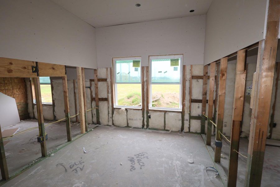 In-progress construction of a new home in Legacy - Retreat Collection, League City, TX (Image 16).