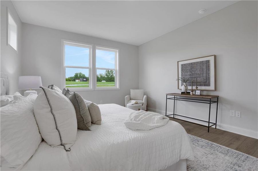 Furnished interior view inside a new home in Easton Walk, Lawrenceville (Image 32).