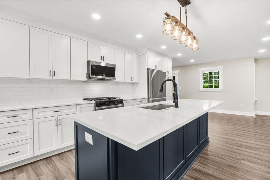 Furnished interior view inside a new home in , Kennesaw (Image 18).