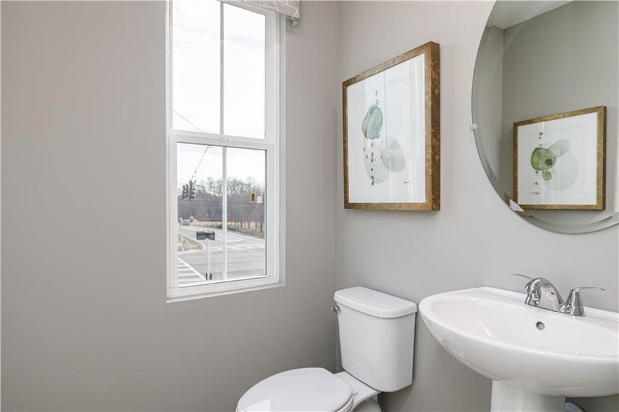 Furnished interior view inside a new home in The Beacon at Old Peachtree Townhomes, Lawrenceville (Image 34). Furnished interior view inside a new home in The Beacon at Old Peachtree Townhomes, Lawrenceville (Image 34).