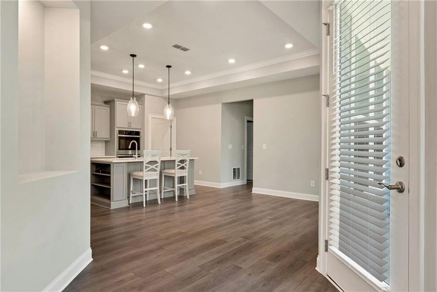 Furnished interior view inside a new home in , Dacula (Image 13). Furnished interior view inside a new home in , Dacula (Image 13).