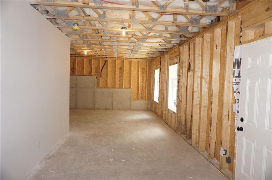 In-progress construction of a new home in Benson Estates, Dallas, GA (Image 18).